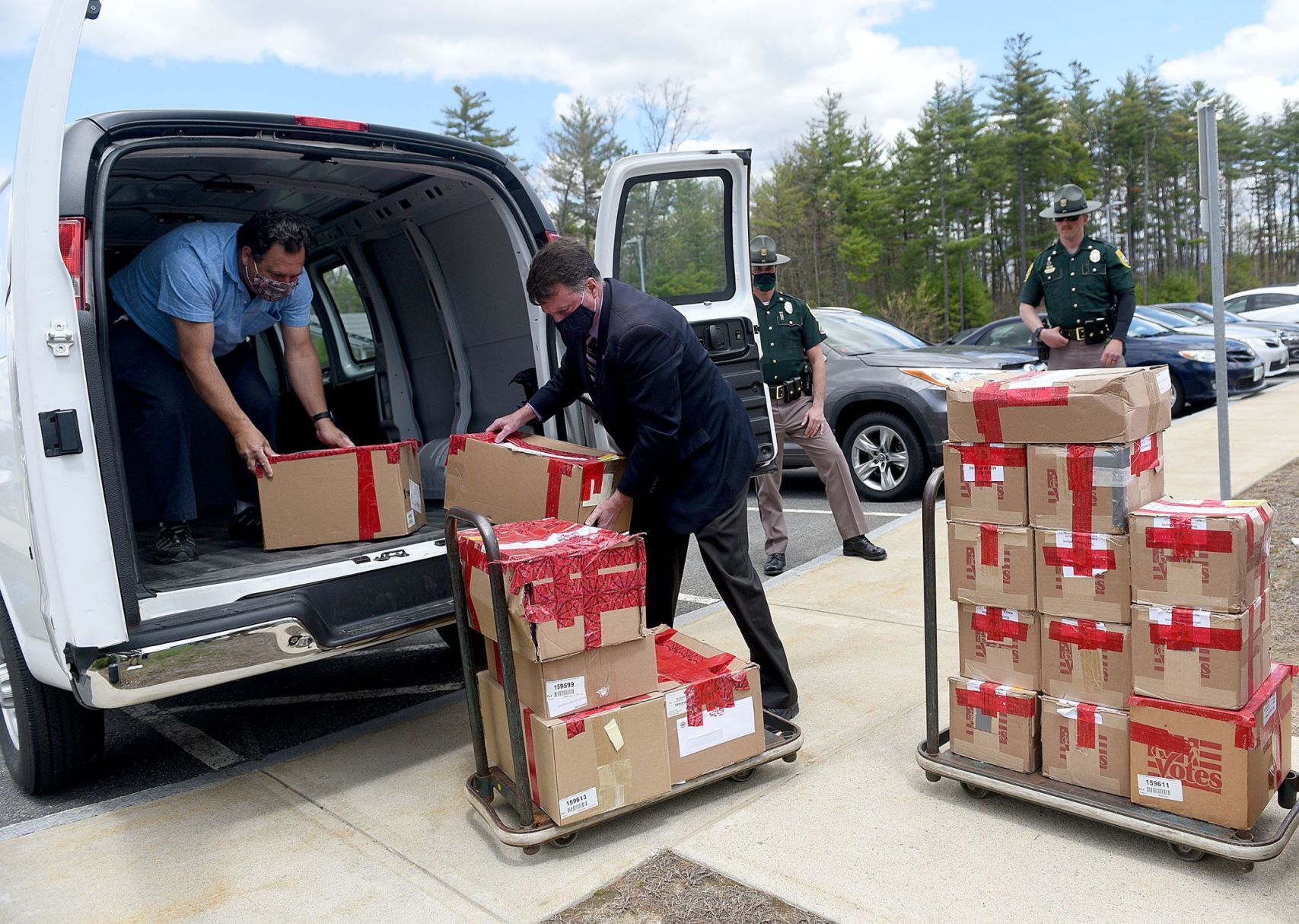 Windham ballots arrive
